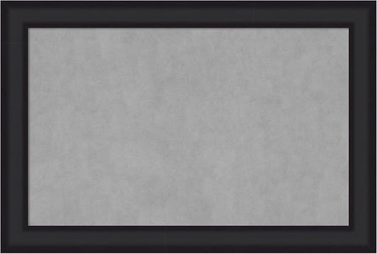 Amanti Art Black Framed Magnetic Board 25x37 Large Vision Board by AmantiArt