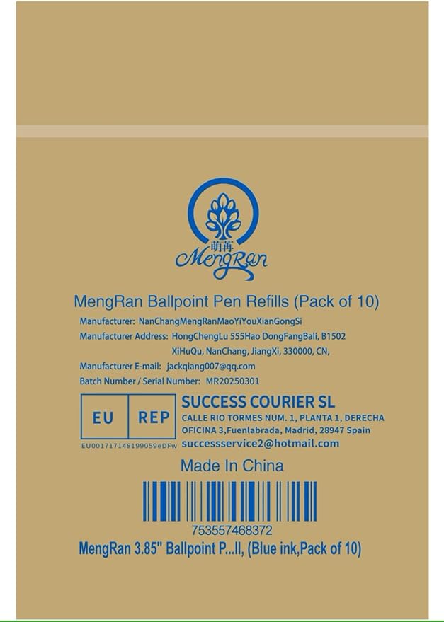 MengRan 3.85'' Ballpoint Ink Pen Refills - Image 6