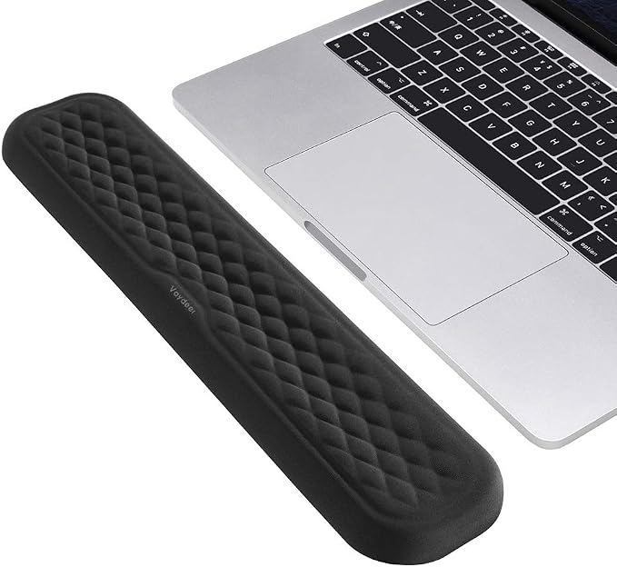Vaydeer 60%-75% Keyboard Wrist Rest, Memory Foam Hand Rest Support Pad Padded by Vaydeer