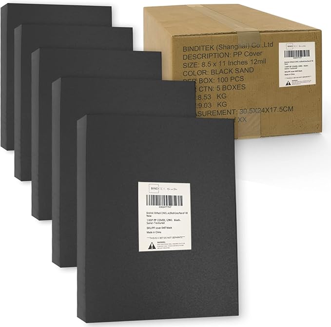 Binditek 500 Pack 12 Mil Sand-Textured Polycover - Image 2