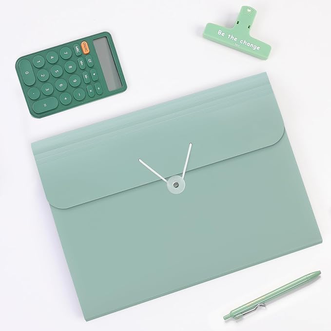 SKYDUE Accordion File Organizer, Expanding File Folder - Image 4