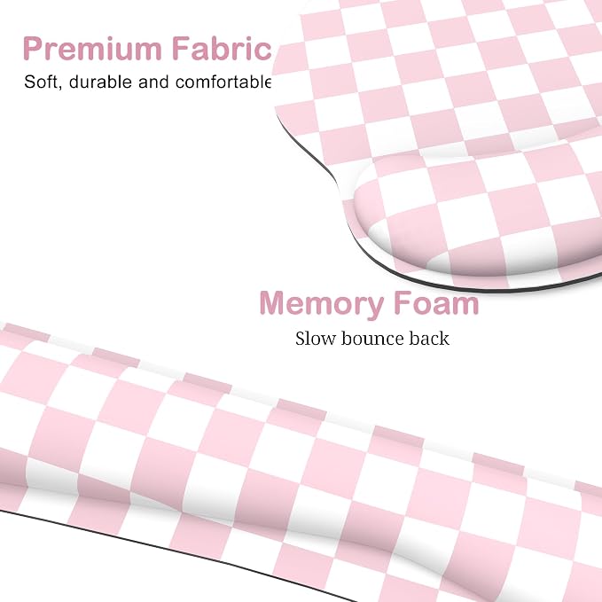 Ergonomic Mouse Pad with Wrist Rest and Keyboard Wrist Rest, Mousepad and Wrist - Image 5