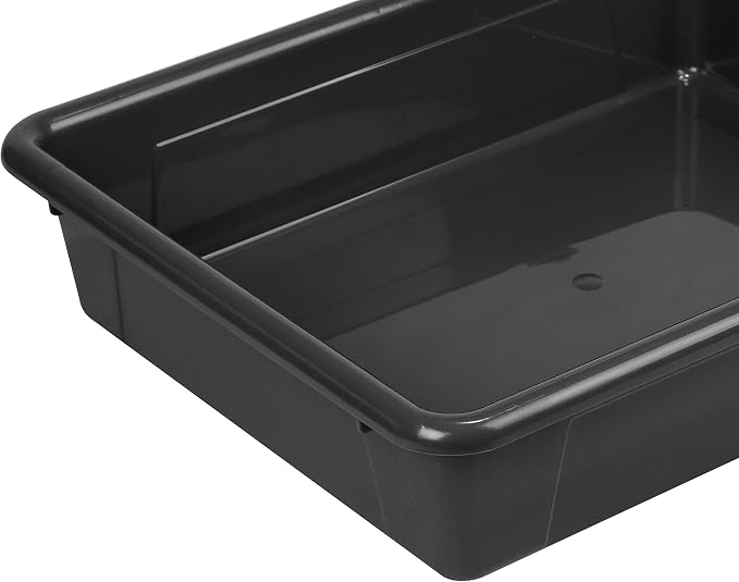 Storex Letter Size Flat Storage Tray – Organizer Bin - Image 5