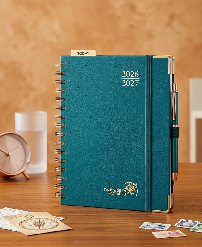 POPRUN 2026-2027 Academic Year Weekly and Monthly Planner Calendar, Jul 2026 - Image 2