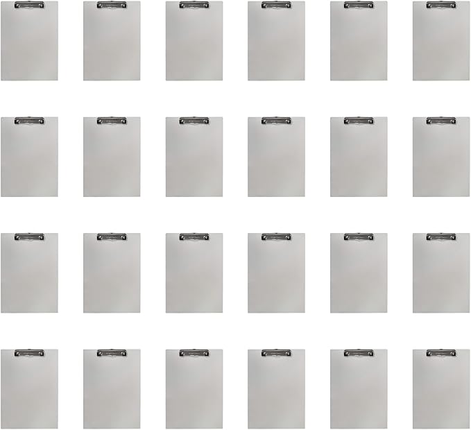 Amazon Basics Aluminum Office Clipboard, Letter Size by AmazonBasics