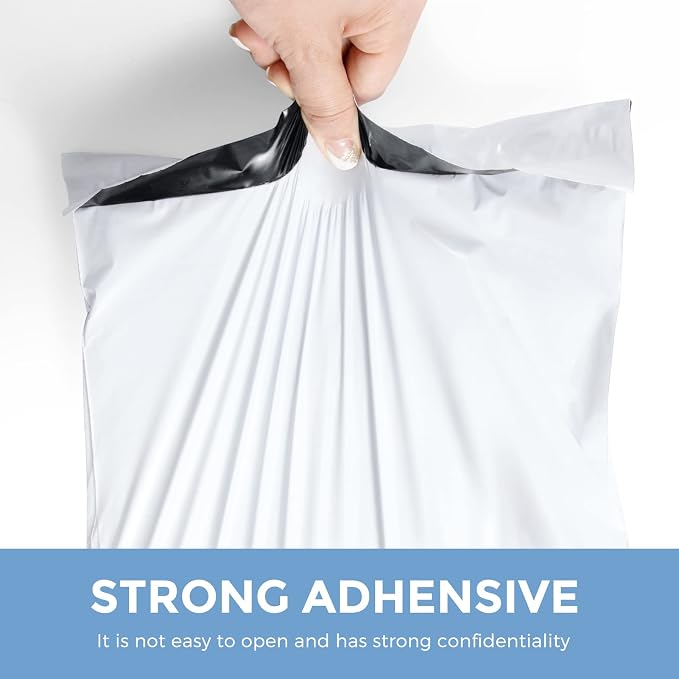 Metronic Poly Mailer 500 Pcs 12 x 15.5, Strong Adhesive Shipping Envelopes - Image 4