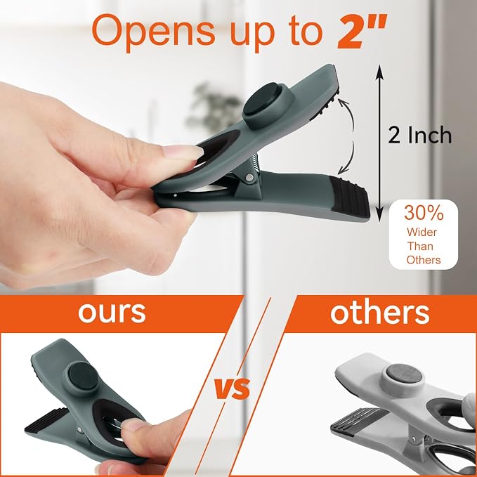 TACGEA Chip Clips, Magnetic Bag Clips - Image 4