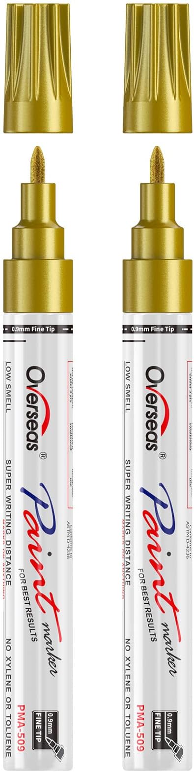 Overseas Oil-Based Fine Tip Paint Marker Pen by Overseas