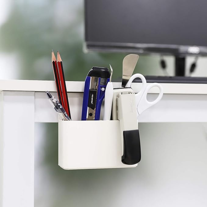 MoKo Pack of 2 Magnetic Dry Erase Marker Holder, Pen Pencil Holder Storage - Image 6