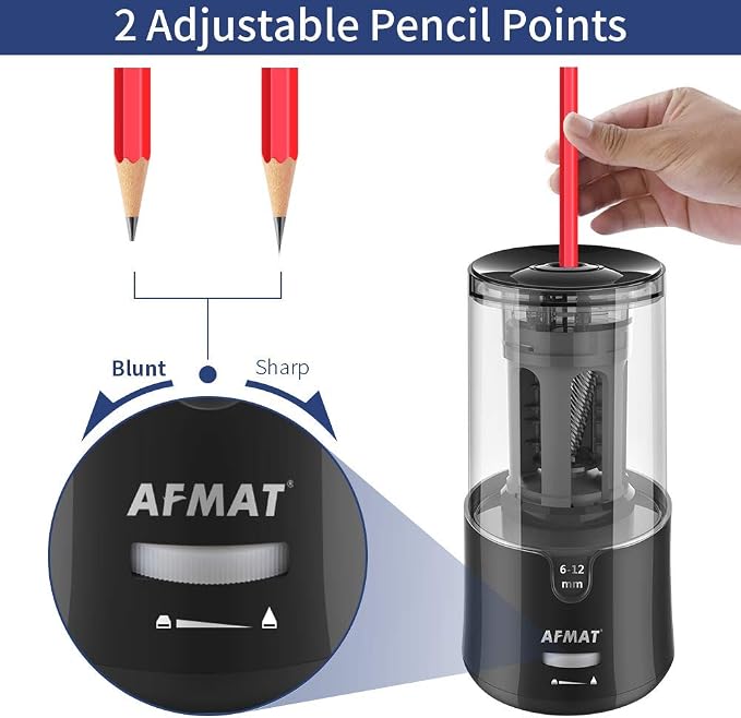 AFMAT Electric Pencil Sharpener - Image 6