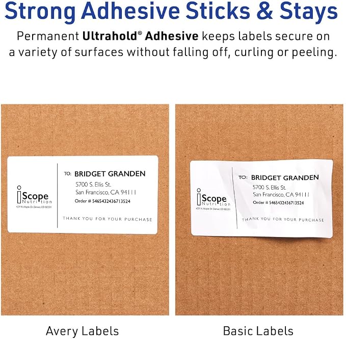 Avery Durable Waterproof Shipping Labels - Image 4