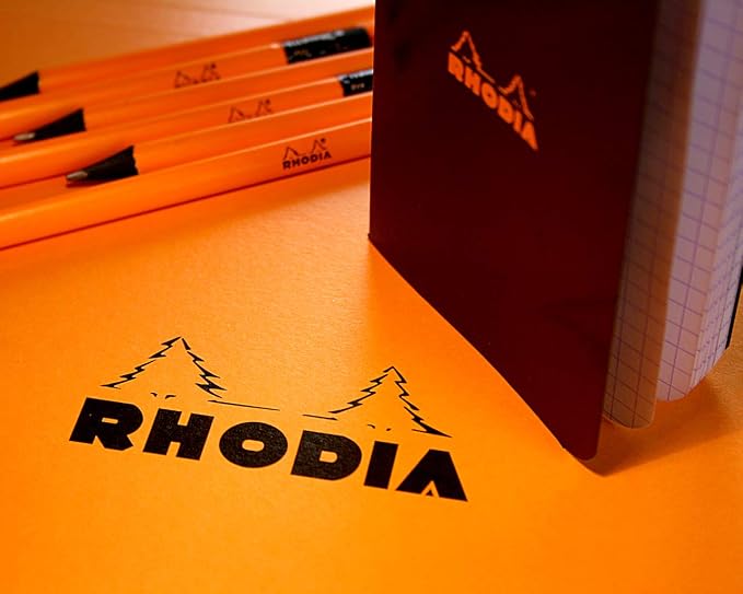 Rhodia Notepad, No14 A6+, Squared - Image 4