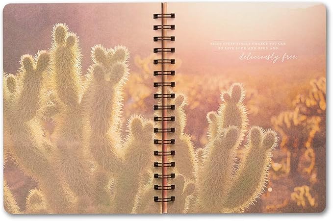 Compendium Spiral Notebook - You are here. Now, everything is possible. — A Designer Spiral Notebook with 192 Lined Pages, College Ruled, 7.5”W x 9.25”H-DeskLoop Office