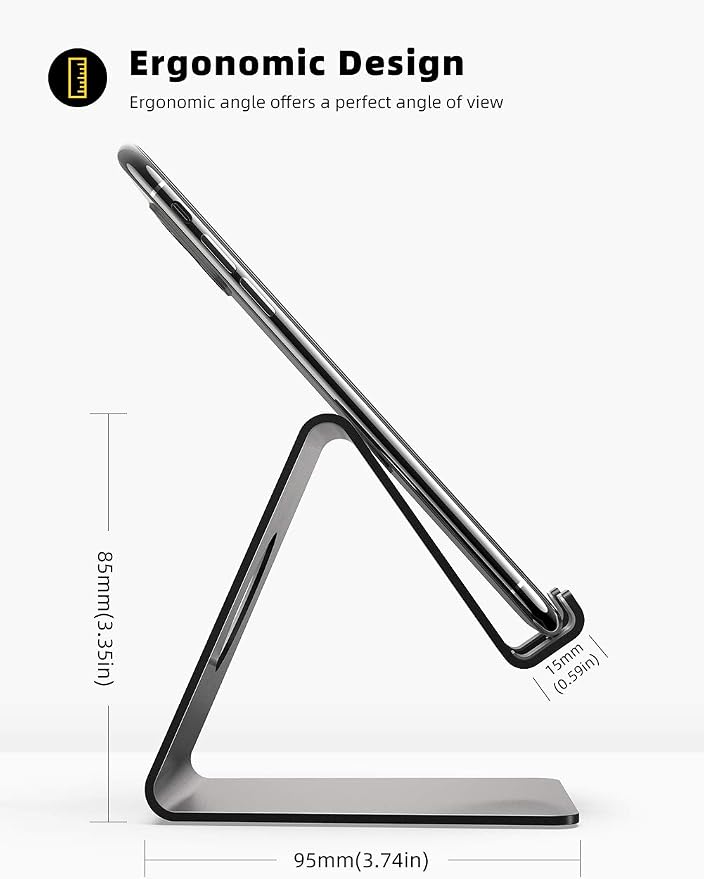 Lamicall Cell Phone Stand, Phone Dock: Cradle, Stand - Image 6
