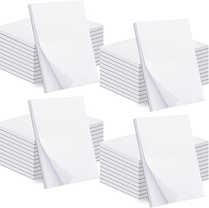 Beieverluck 40 Pack Note Pads 4x6, Small Notepads Memo Pads, 50 Sheets Per Note by Beieverluck