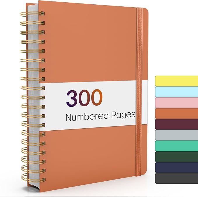 Forvencer Lined Spiral Journal Notebook by Forvencer