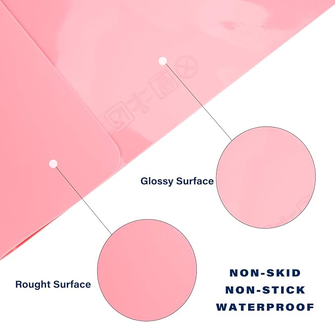 Gartful 23.6 x15.7 inch Resin Silicone Mats, X-Large Silicone Sheets - Image 3