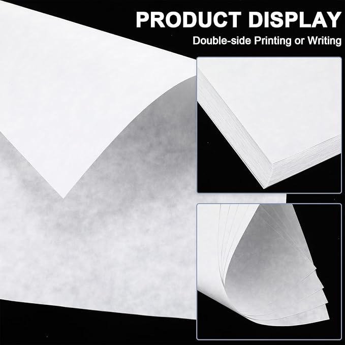 Epakh 200 Sheets Old Age Parchment Paper 8.5 x 11 Inch Standard Letter Vintage Colored Old Parchment Semblance Double Side Printing Paper(Blue)-DeskLoop Office
