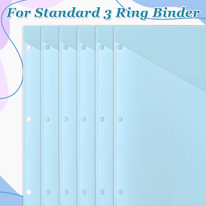 Epakh 12 Pcs Binder Dividers for 3 Rings Binders Index Dividers - Image 6