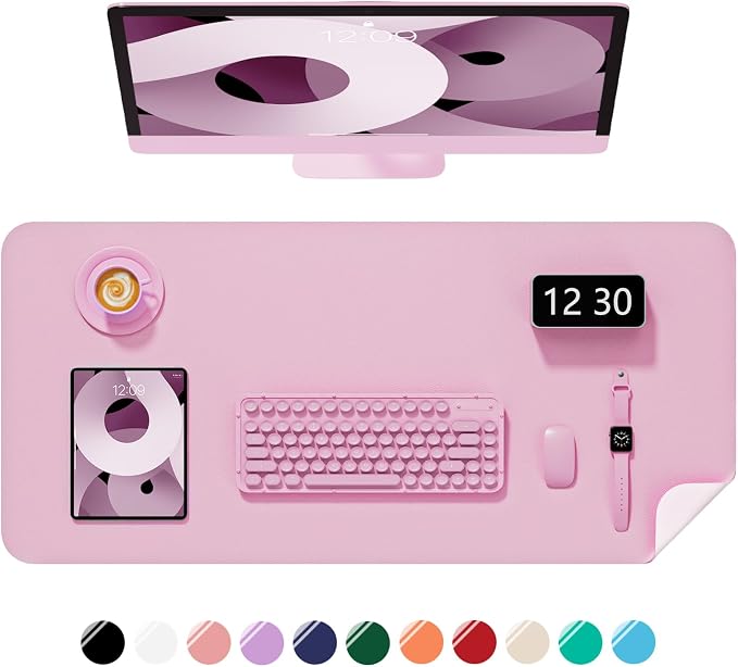 Desk Pad, Waterproof Laptop Computer Writing Mat by Niniubye