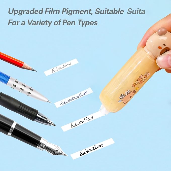 Correction Tape, Mini Retractable Correction Tape Pen, - Image 3