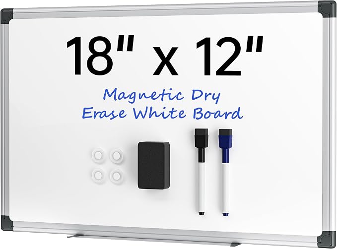 VUSIGN 18" x 12" Small Magnetic Whiteboard by VUSIGN