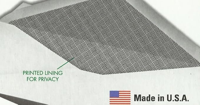 Mead #10 Envelopes, Letter Size, 4-1/8" x 9-1/2", Security Printed Lining - Image 5