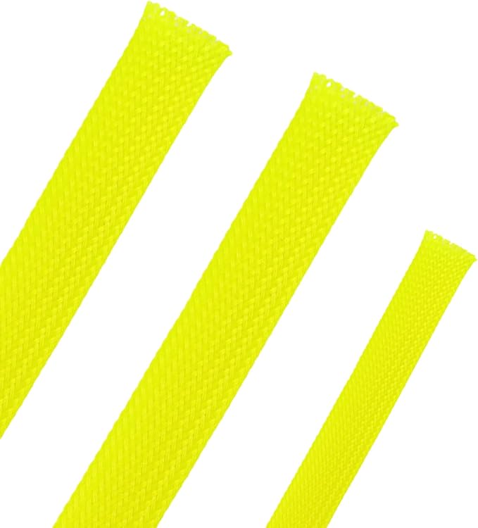 25ft PET Expandable Braided Cable Sleeve 1/4inch Pet Braided Cable Sleeve by PursuingaBetterLife