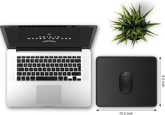 JIKIOU 3 Pack Mouse Pad with Stitched Edge, Comfortable Mouse Pads with - Image 2