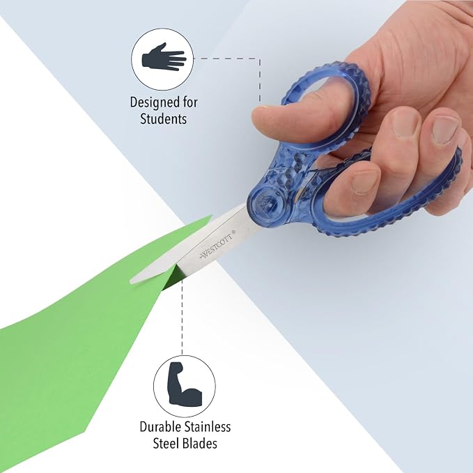 Westcott GEM Crystal-Design Scissors - Image 4