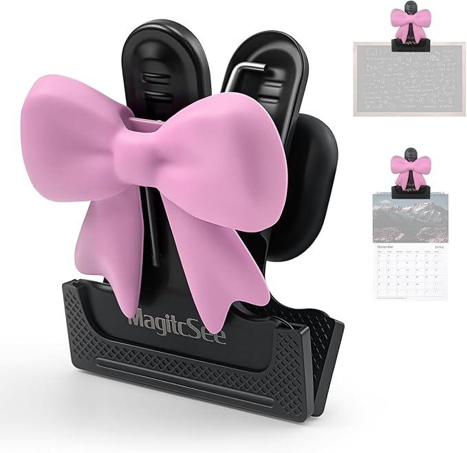 2 Pcs Heavy Duty Magnetic Clips by MagitcSee