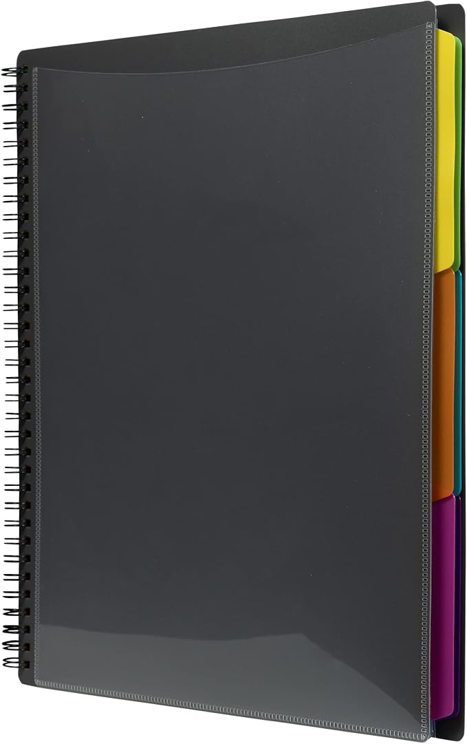 JAM PAPER Plastic Multi Pocket Folder - Image 2