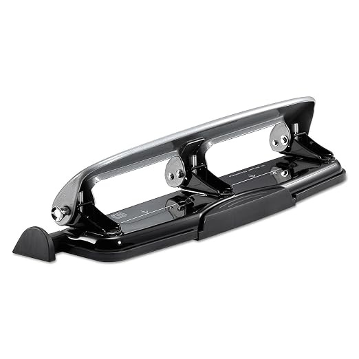 Bostitch Office inPRESS 12 Reduced Effort Three-Hole Punch - Image 4