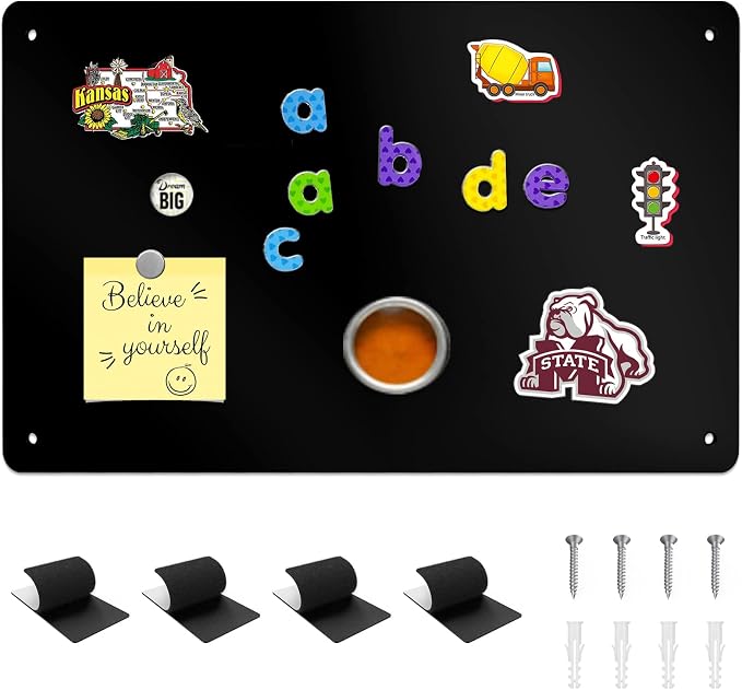 Magnetic Board, 17.1" x 11.8" Magnet Display, by Bonnary