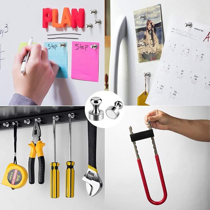 Refrigerator Magnet Push Pin - Image 7