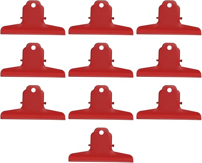10 Pcs Large Bulldog Clips, 3.9 Inch Large Paper Clips Metal Binder Clips - Image 6