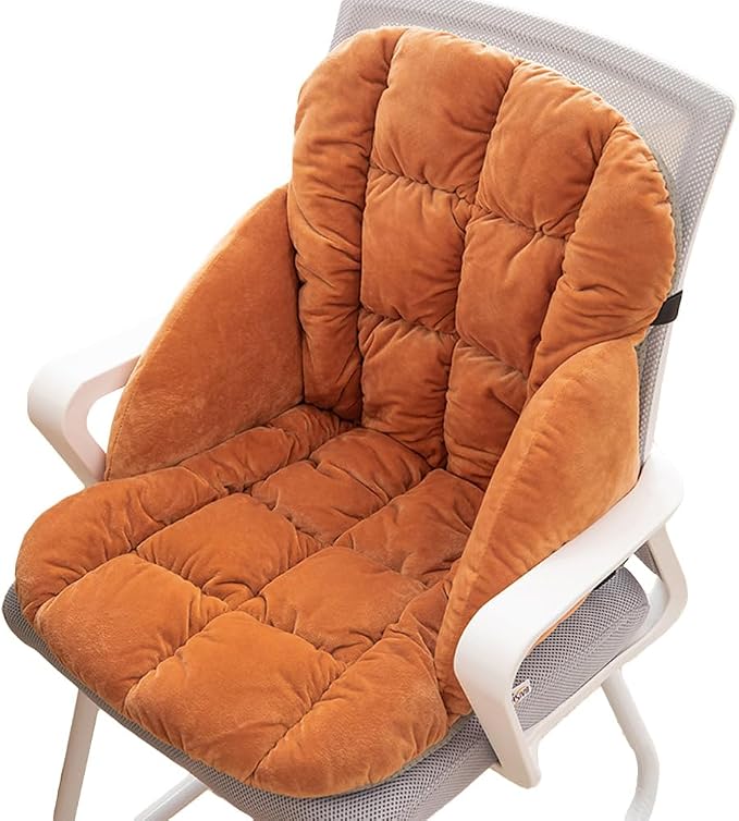 LYFJMUS High Back Office Chair Cushion Soft Desk Chair Pad by Unknown