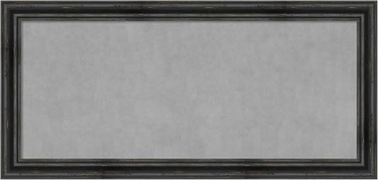 Amanti Art Black Framed Magnetic Board 25x53 Oversize Vision Board by AmantiArt
