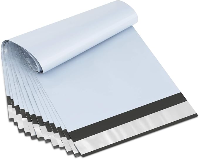 UCGOU Poly Mailers 6x9 Inch White 200 Pack Mini #1 Shipping Bags Strong Mailing by UCGOU