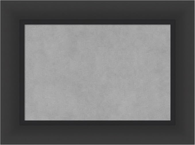 Amanti Art Black Framed Magnetic Board 17x23 Small Vision Board by AmantiArt