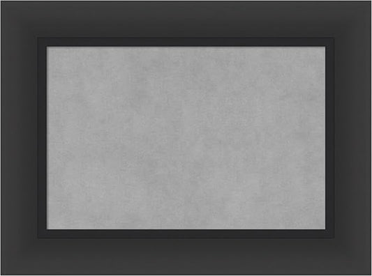Amanti Art Black Framed Magnetic Board 17x23 Small Vision Board by AmantiArt