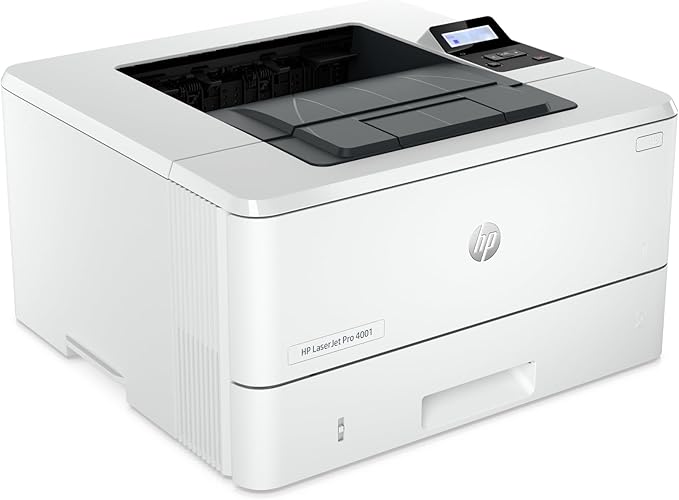 HP LaserJet Pro 4001n Black & White Printer, Print, Fast speeds, Easy setup, Mobile printing, Advanced security, USB, Ethernet Connection, Best-For-Office-DeskLoop Office