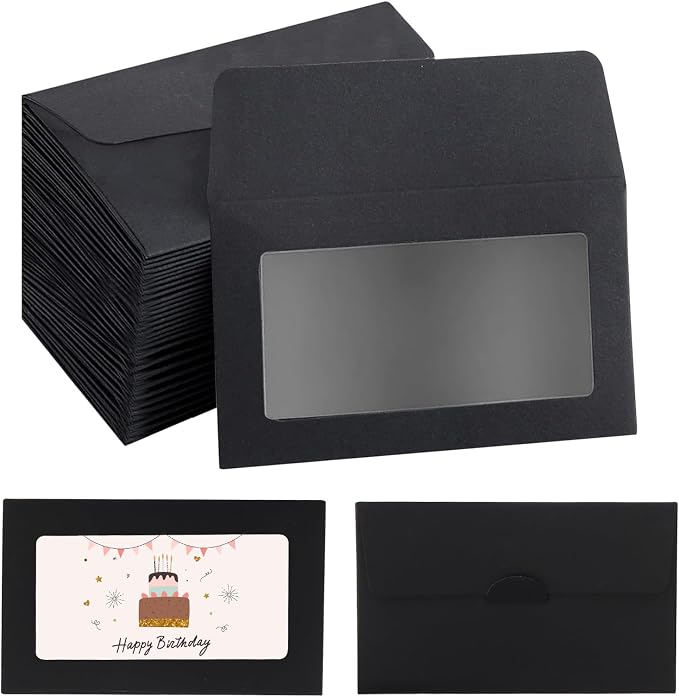 72 PCS Gift Card Envelopes 3.9 x 2.4 Inch Gift Card Holder Gift Sleeves by Unknown