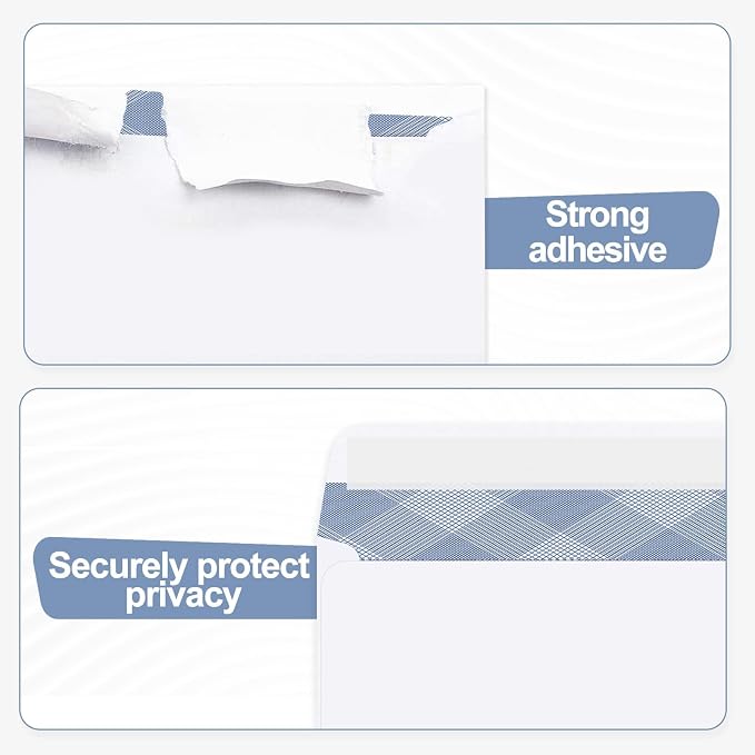 1000#10 Windowless Security Envelopes, PANDRI NO.10 Self-Seal Windowless - Image 3