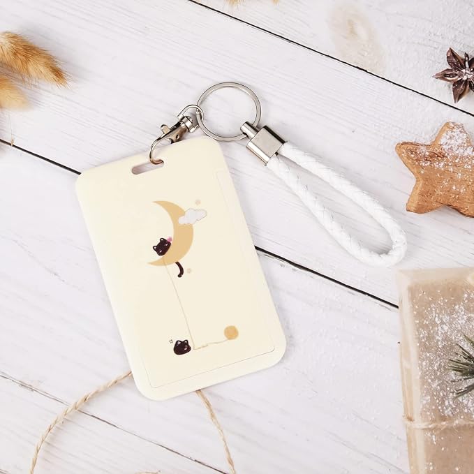 ID Card Badge Holder Key Chain - Image 7