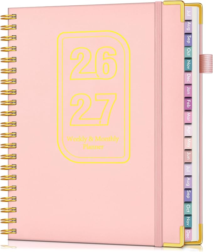 Academic Planner 2026-2027, 18 Months Weekly and Monthly Hardcover Planner by Unknown