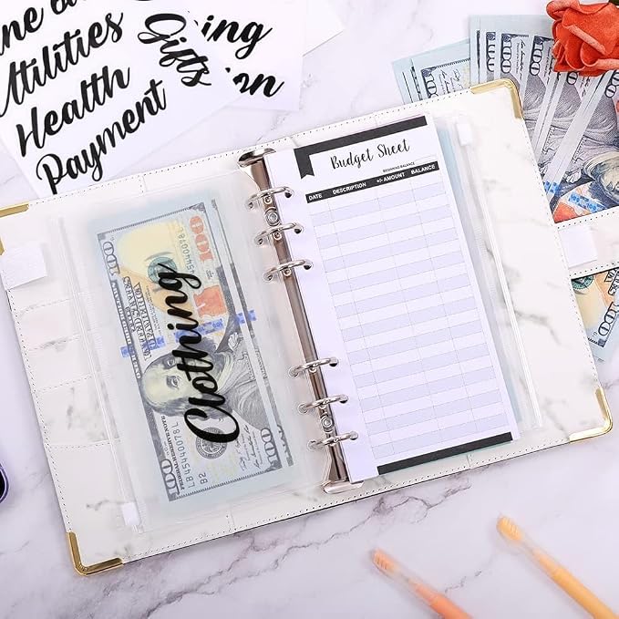 SKYDUE Budget Binder, Money Saving Binder - Image 4