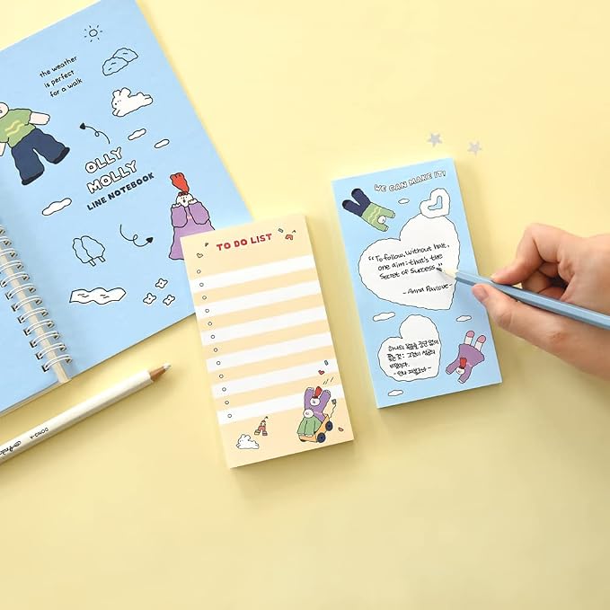 Monolike Memopad Olly Molly Weekend SET - Image 6