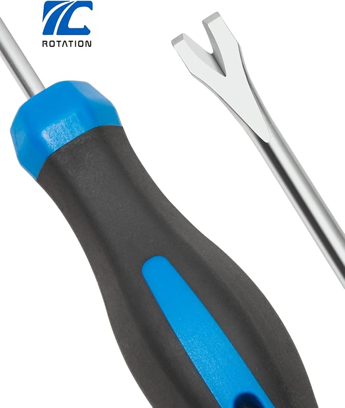 ROTATION Tack Lifter U Tip Nail Puller Upholstery Staple Remover Tool - Image 3