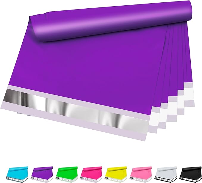Poly Mailers 9x12 inch 100 Pcs, Waterproof and Tear-resistant Shipping Bags by VAPULCIO